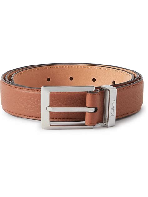 mulberry leather belt